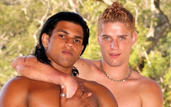 Muscular Uncut Latino Kaio Fucks Wendel