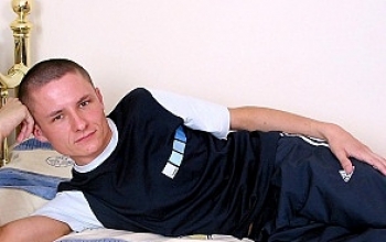 Kyle Dean busts a nut